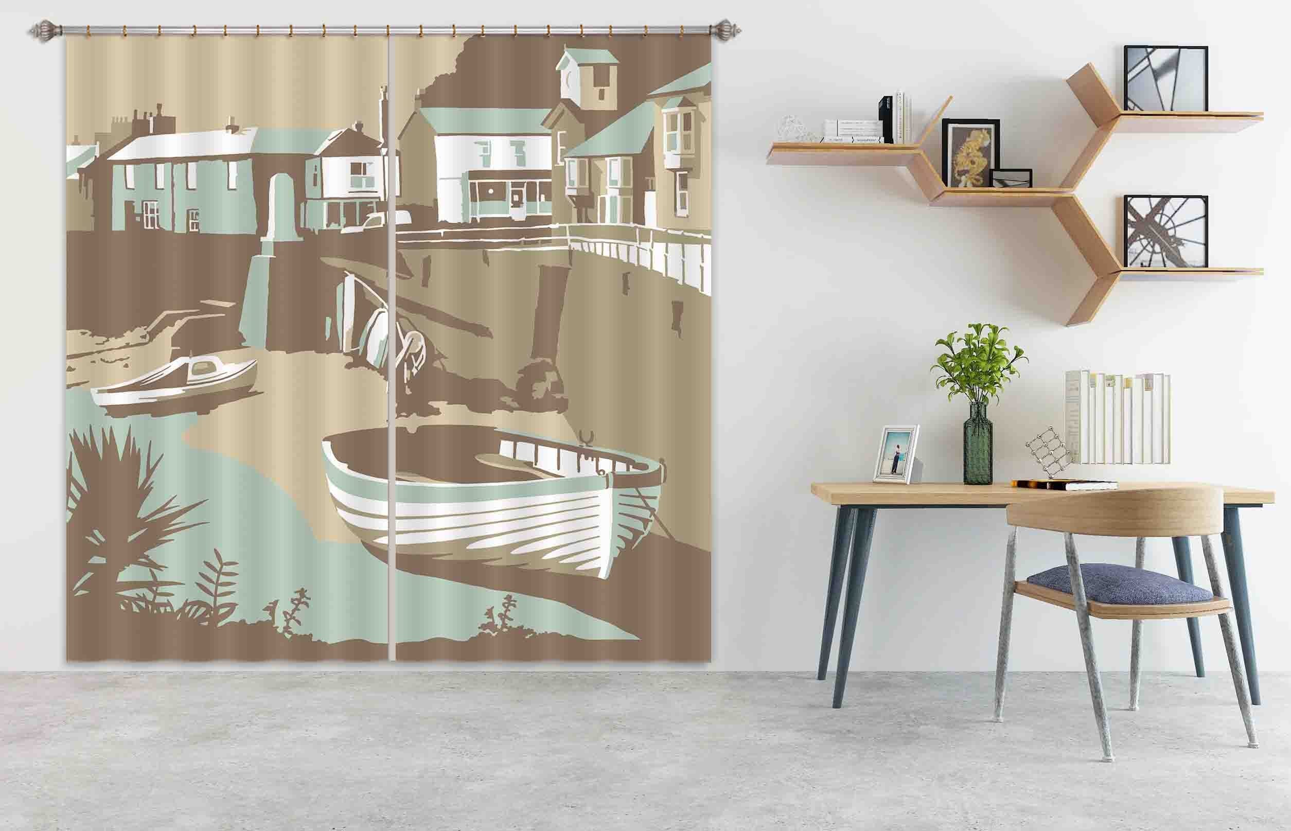 3D Mousehole 122 Steve Read Curtain Curtains Drapes Curtains AJ Creativity Home