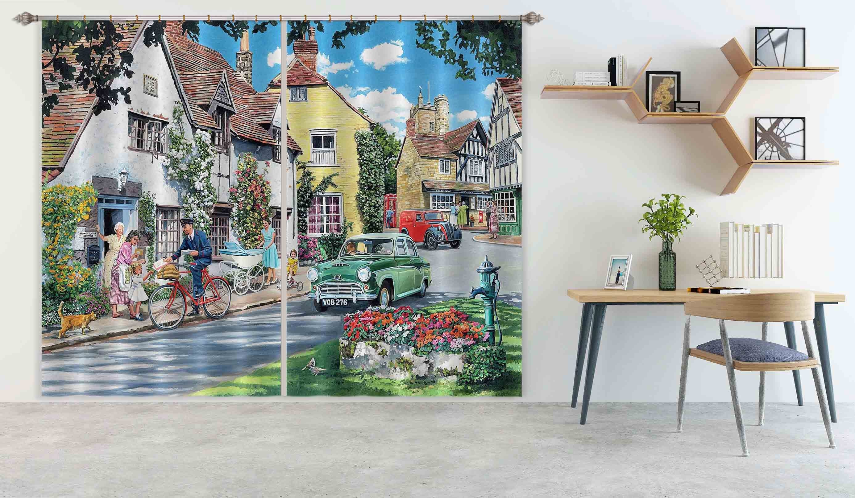 3D Cards For Birthday Girl 052 Trevor Mitchell Curtain Curtains Drapes Curtains AJ Creativity Home