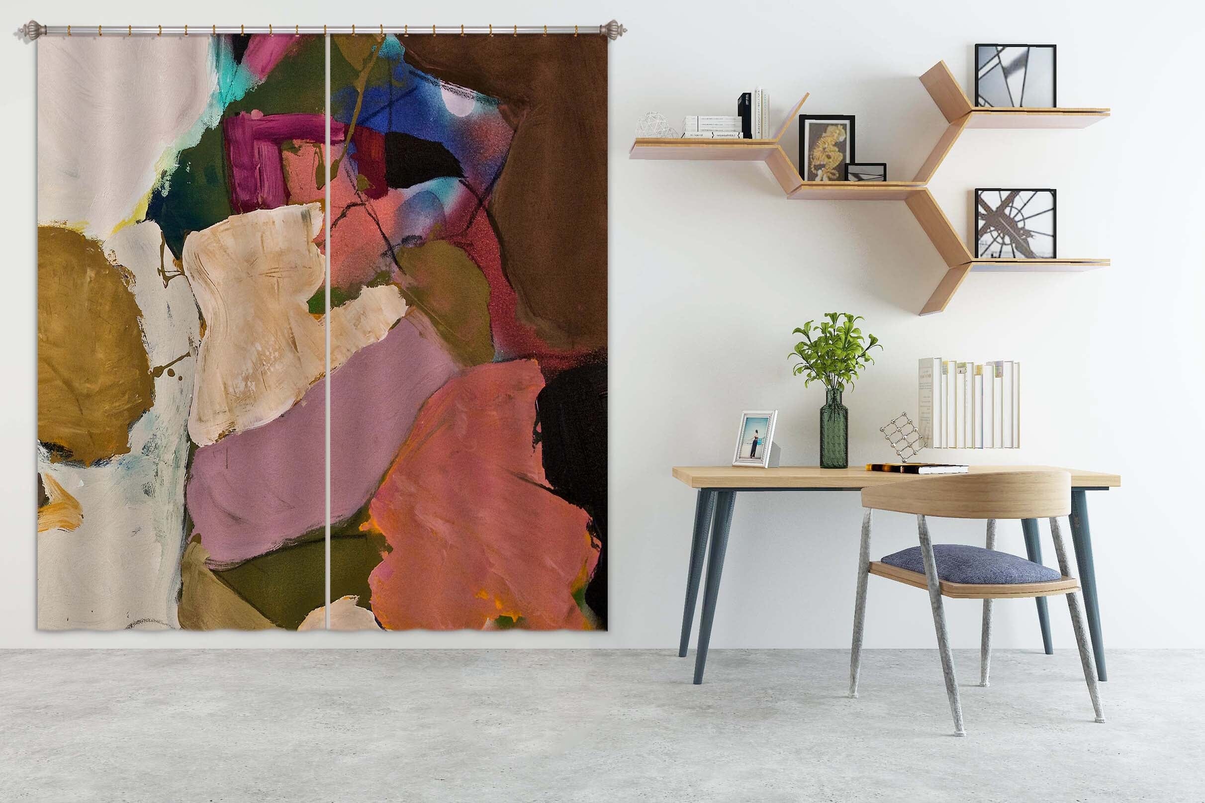 3D Color Graffiti 296 Allan P. Friedlander Curtain Curtains Drapes Curtains AJ Creativity Home