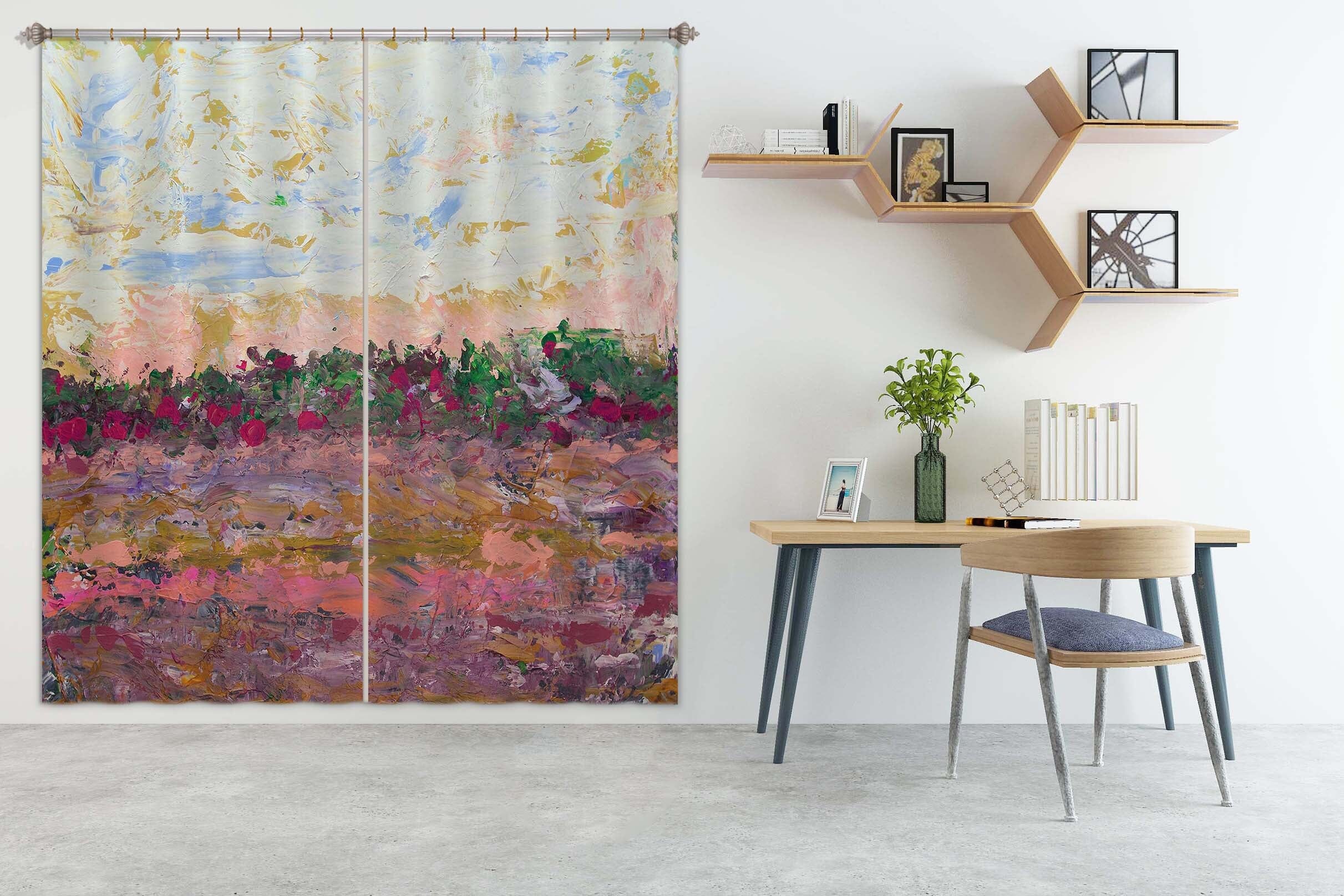 3D Summer Sunset 272 Allan P. Friedlander Curtain Curtains Drapes Curtains AJ Creativity Home