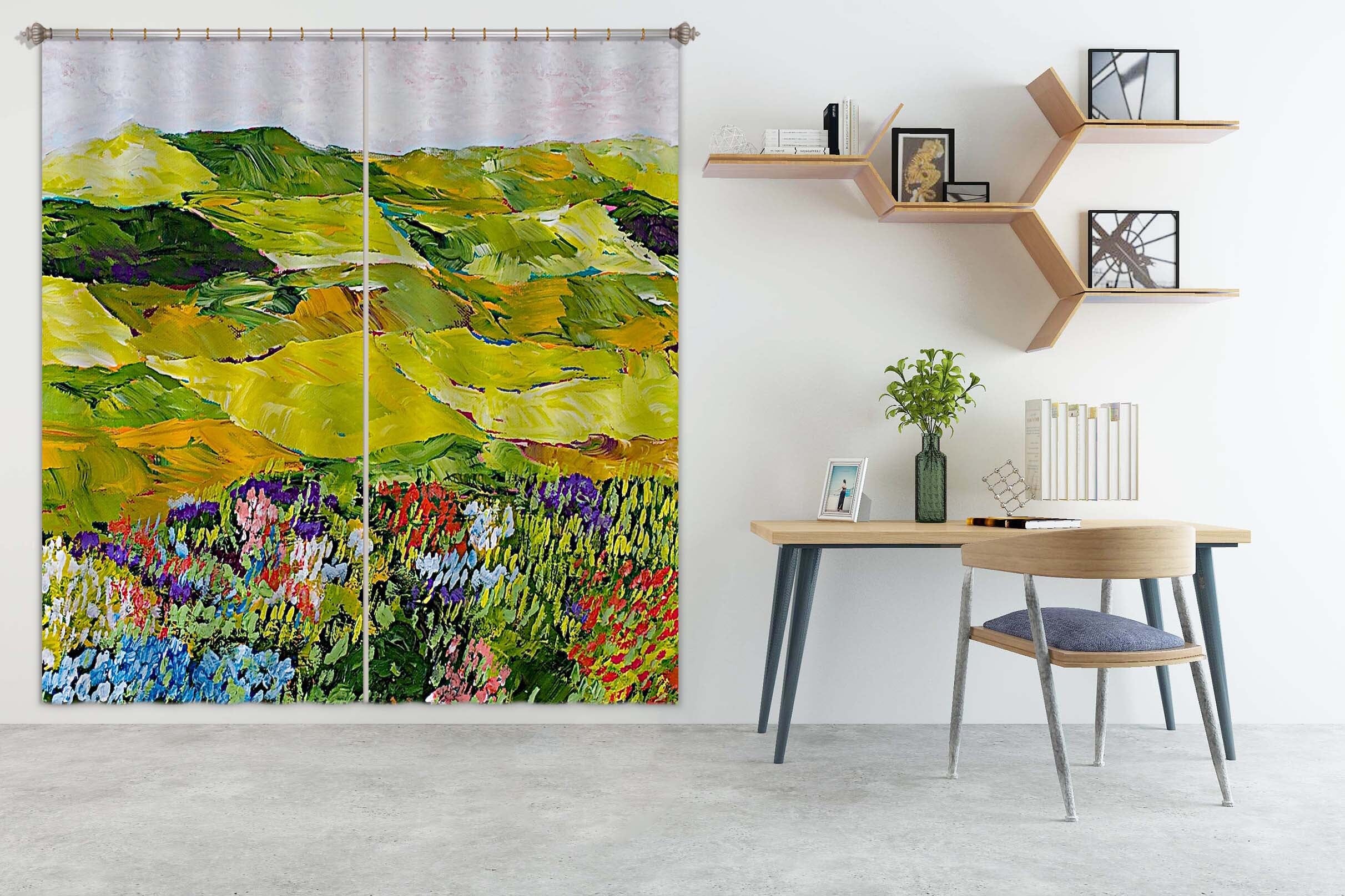 3D Small Hill 172 Allan P. Friedlander Curtain Curtains Drapes Curtains AJ Creativity Home