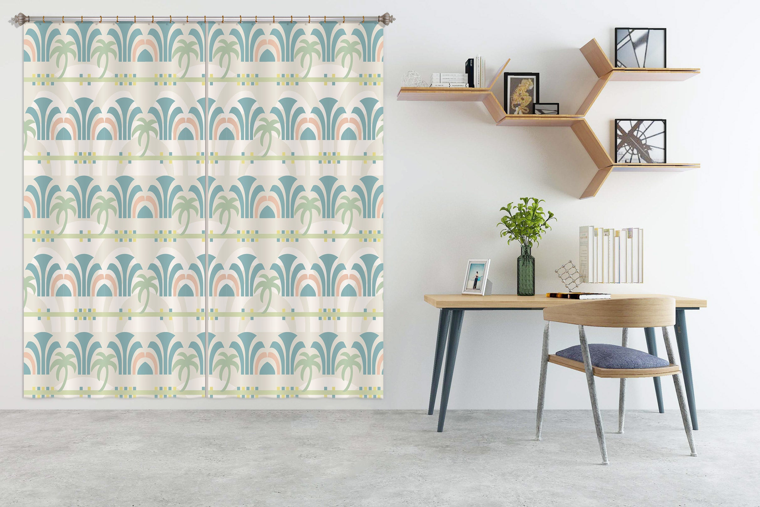 3D Pattern Texture 98123 Kasumi Loffler Curtain Curtains Drapes