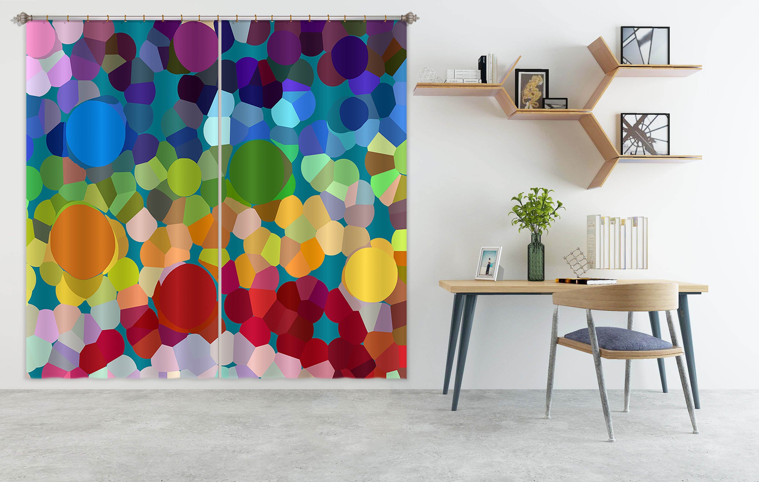 3D Color Dreamland 70069 Shandra Smith Curtain Curtains Drapes