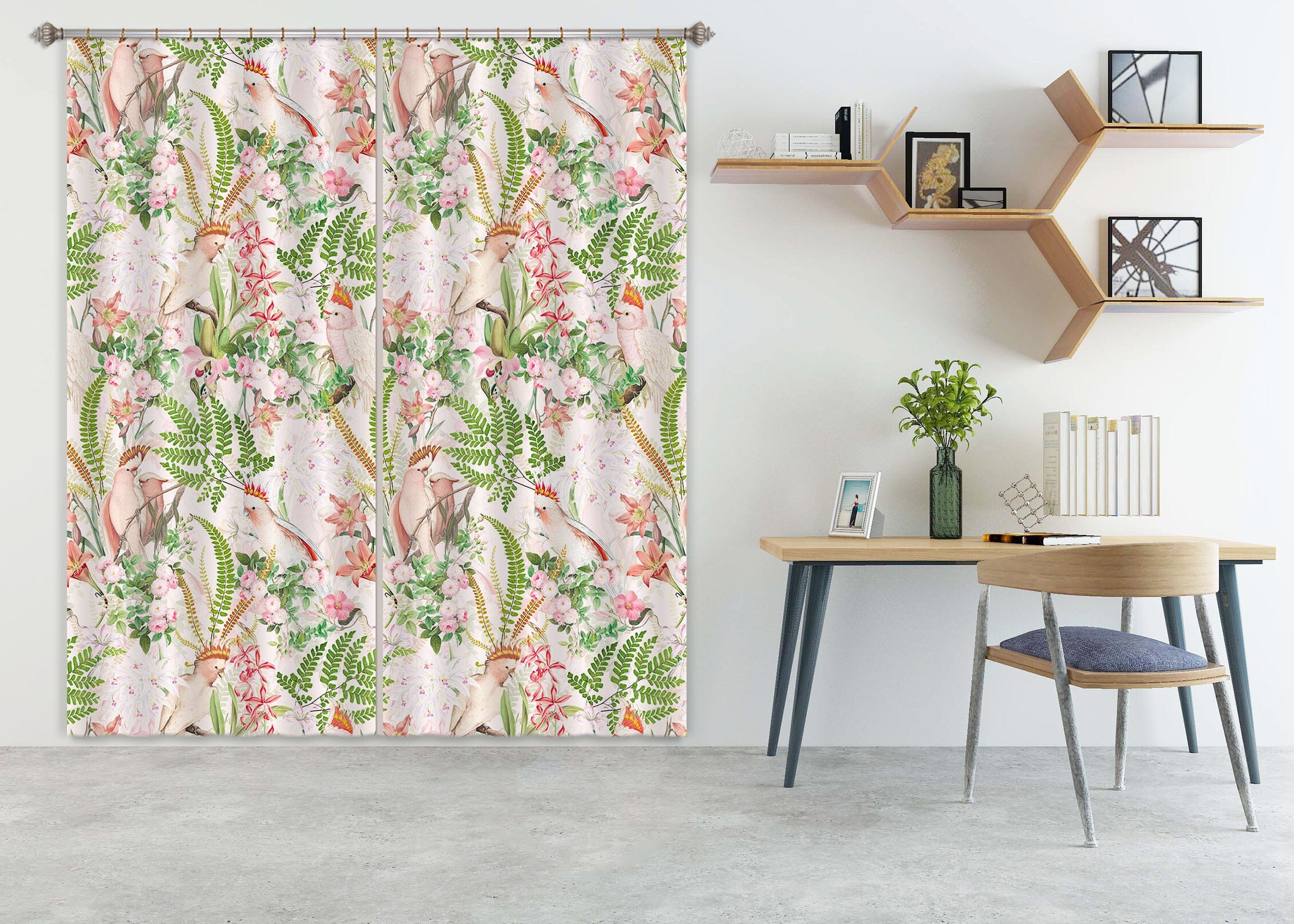 3D Fresh Flowers 127 Uta Naumann Curtain Curtains Drapes Curtains AJ Creativity Home
