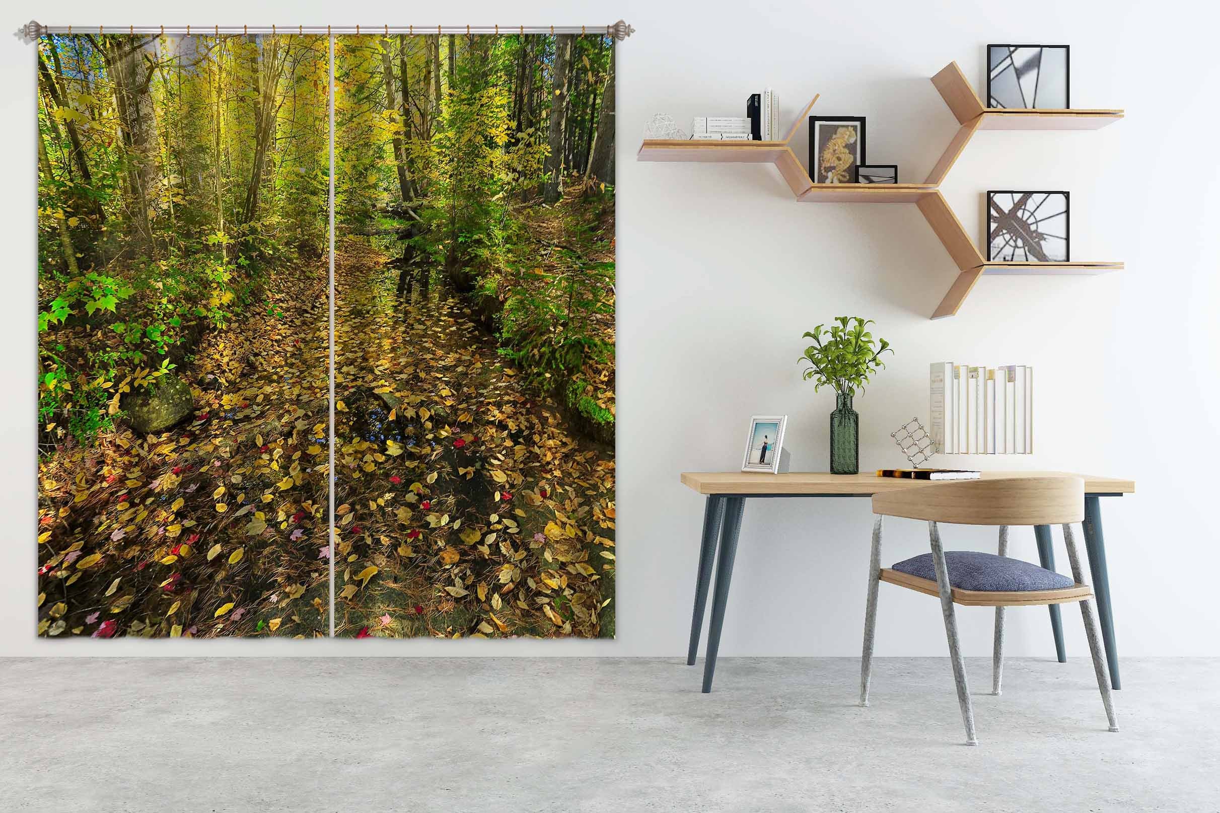 3D Leaf Creek 61228 Kathy Barefield Curtain Curtains Drapes