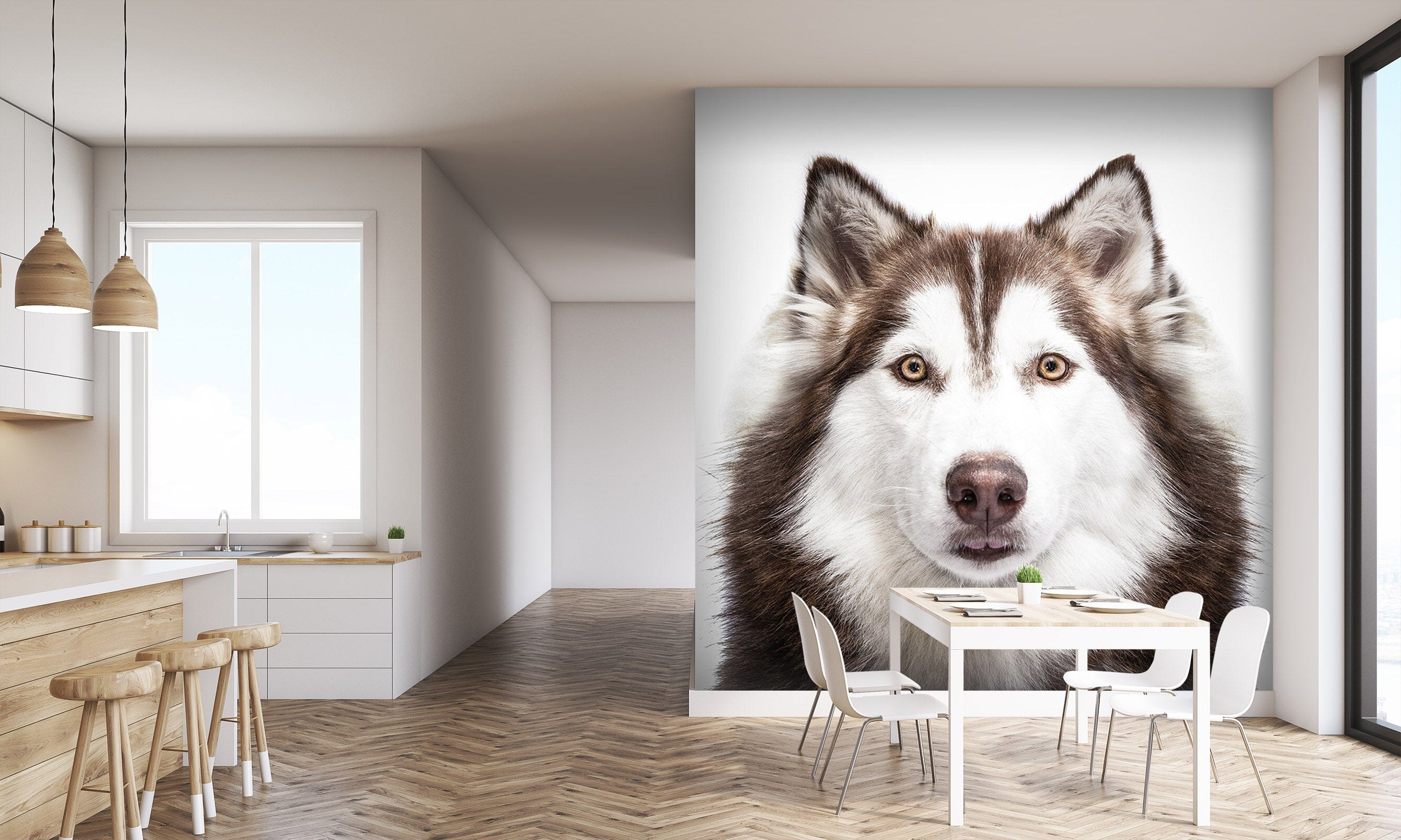 3D Black Dog 184 Wall Murals Wallpaper AJ Wallpaper 2