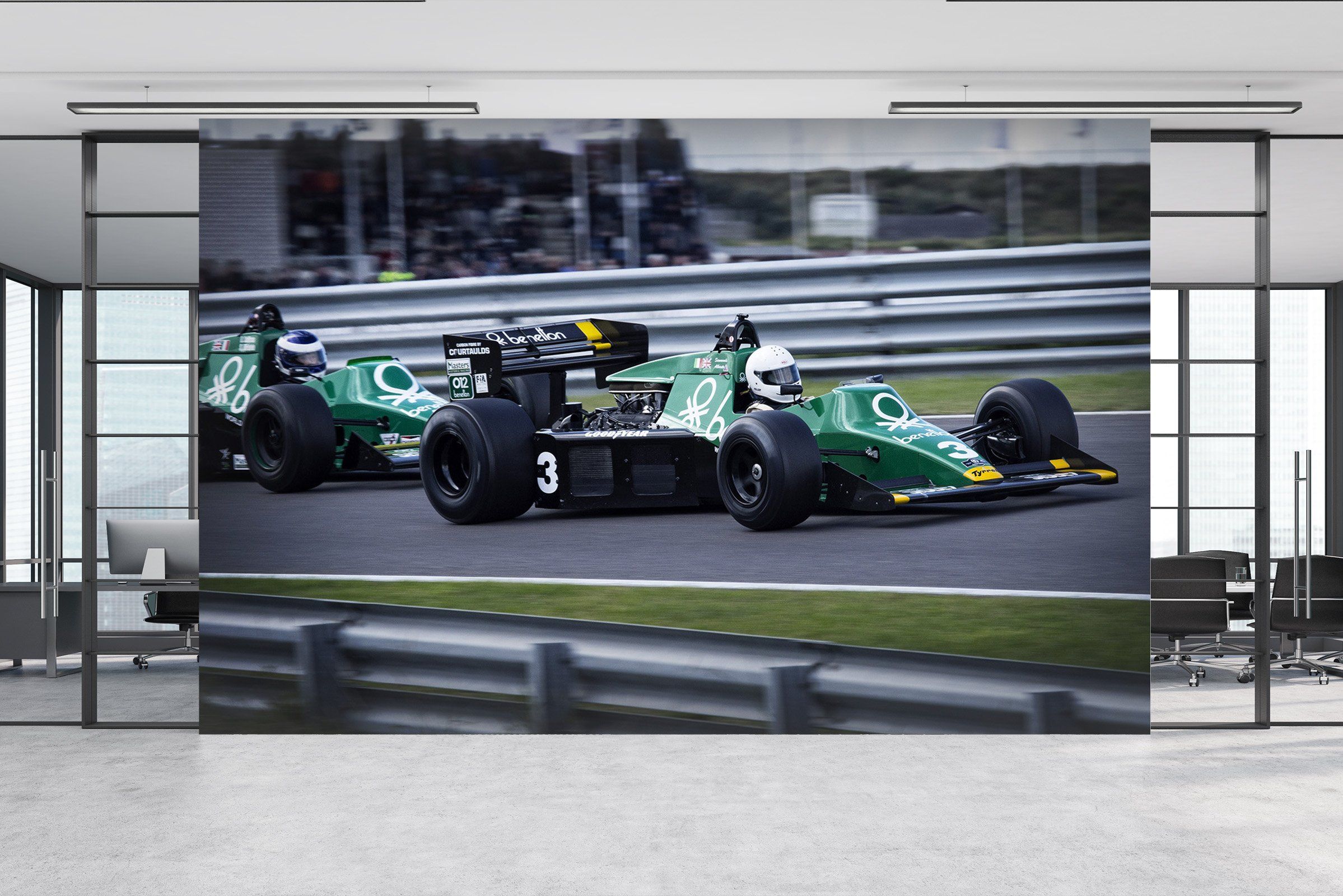 3D Racing Car 980 Vehicle Wall Murals Wallpaper AJ Wallpaper 2