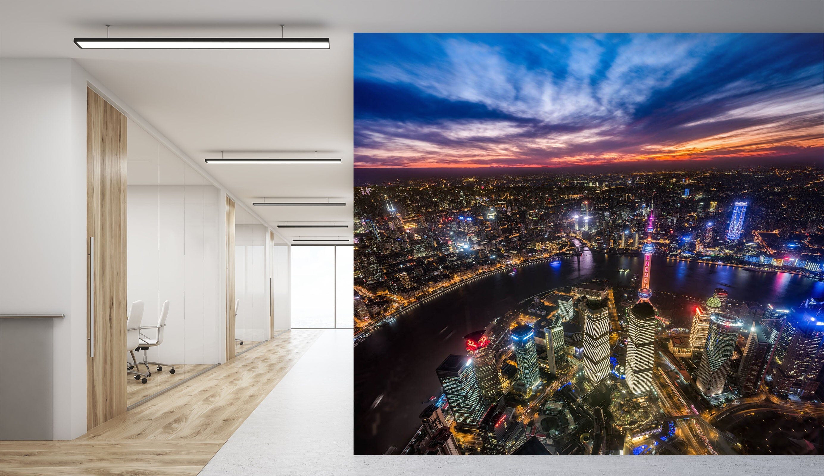 3D City Night 1409 Marco Carmassi Wall Mural Wall Murals Wallpaper AJ Wallpaper 2