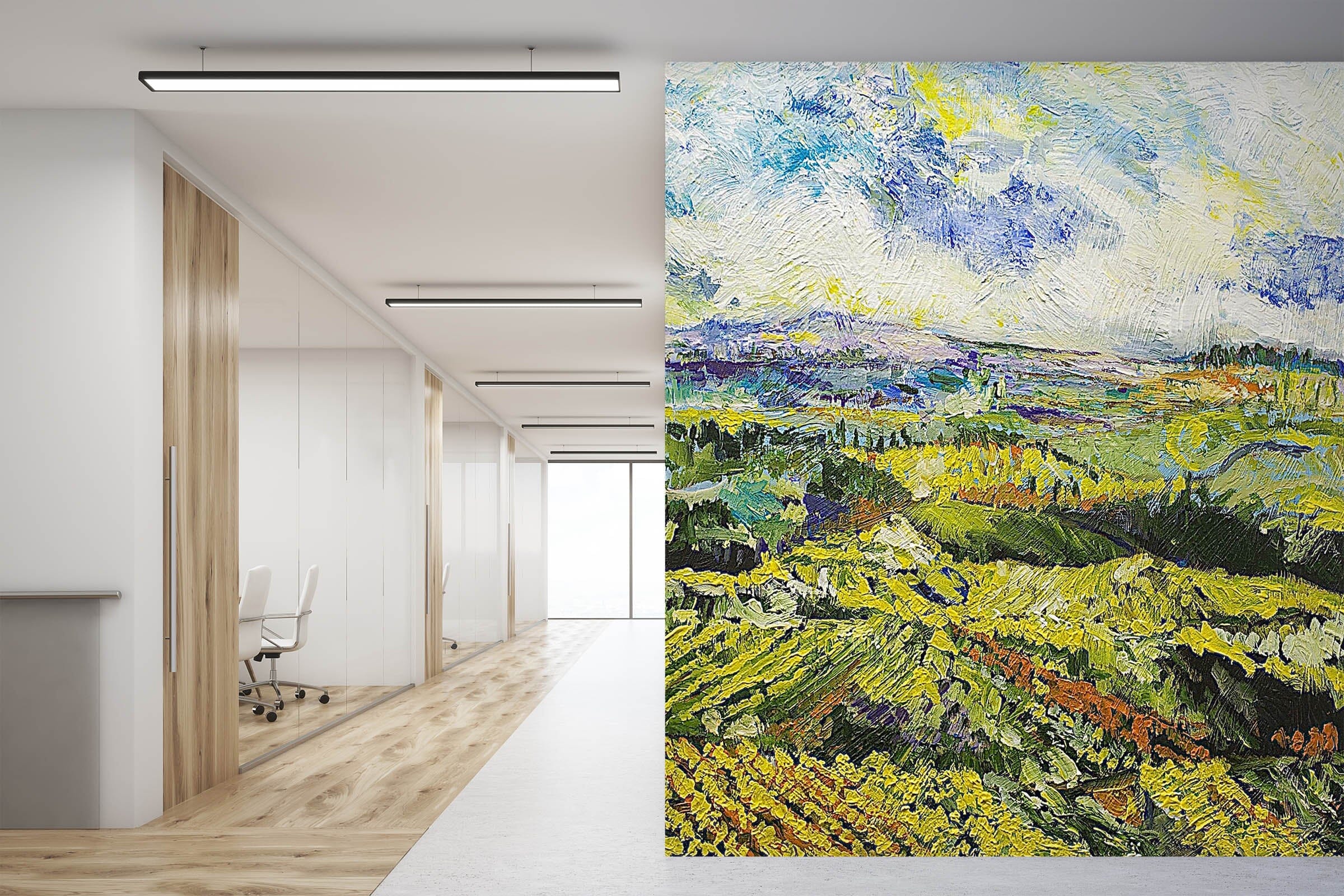 3D Field Flowers 116 Allan P. Friedlander Wall Mural Wall Murals Wallpaper AJ Wallpaper 2