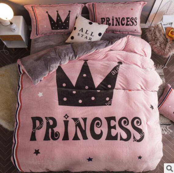 3D Crown 18096 Bed Pillowcases Quilt