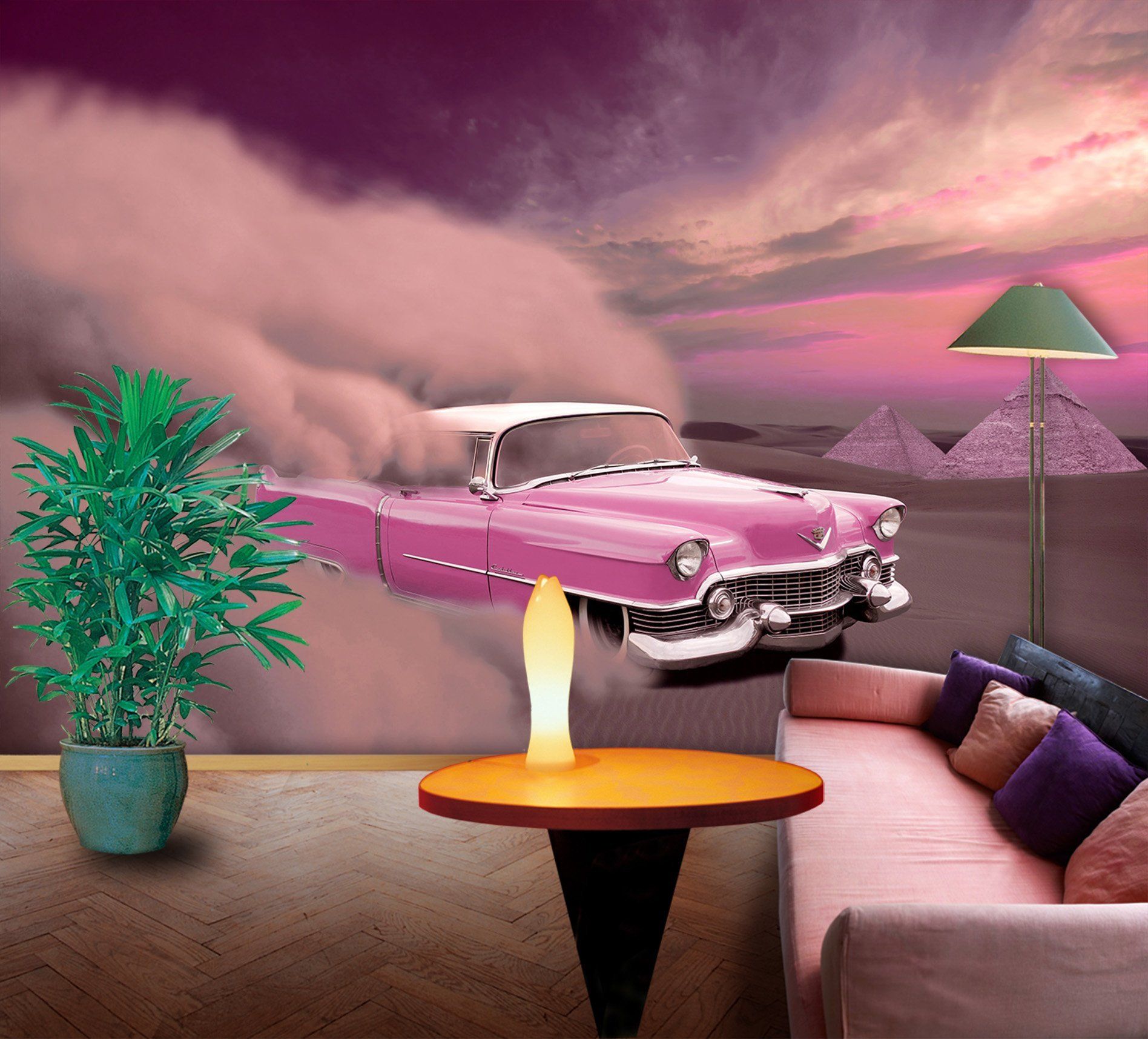 3D Desert Car 934 Vehicle Wall Murals Wallpaper AJ Wallpaper 2