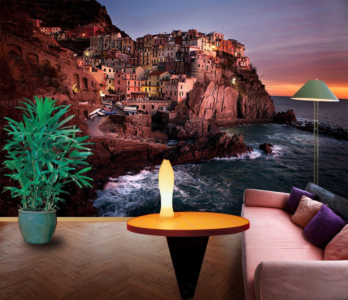 3D Cliff Beach Ocean 376 Wallpaper AJ Wallpaper