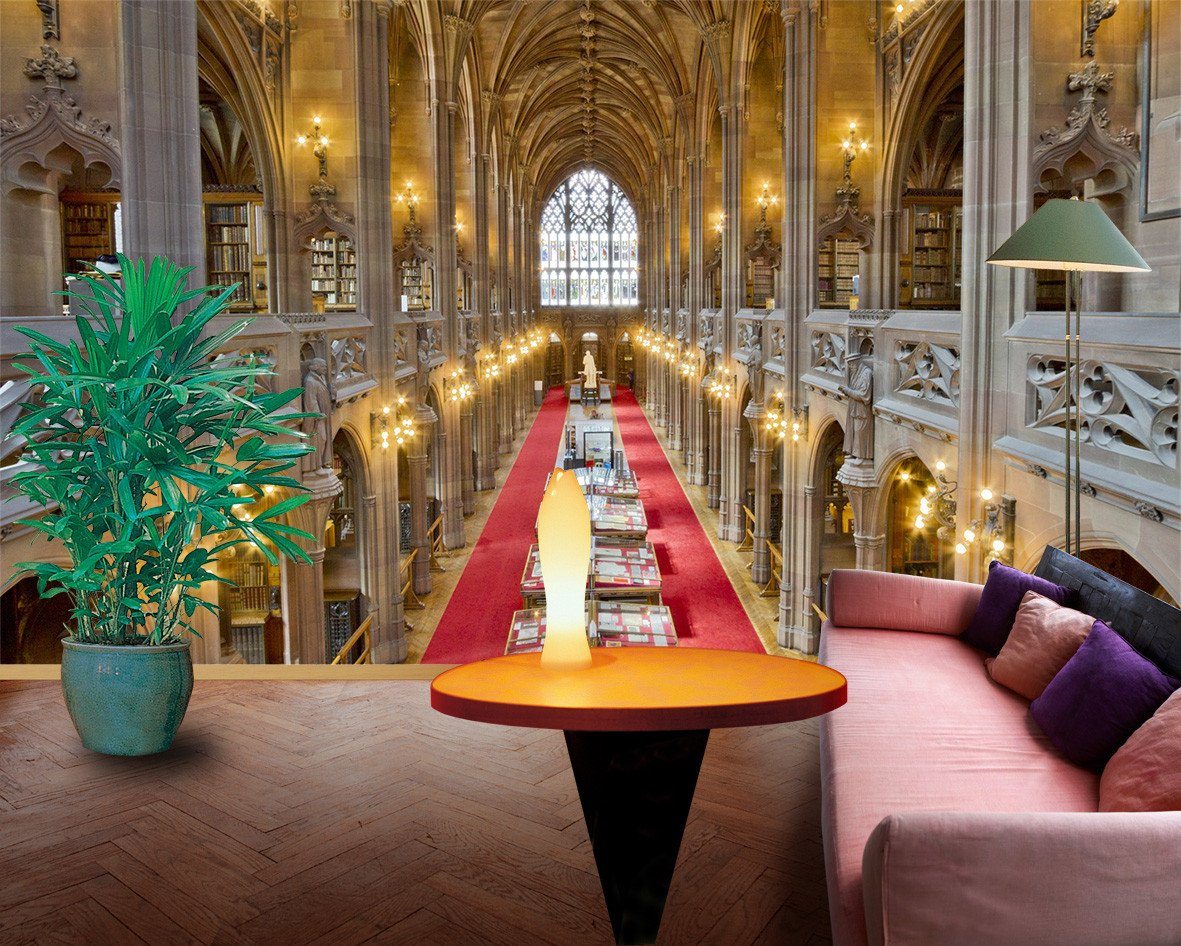 3D Gold Hall Palace 046 Wallpaper AJ Wallpaper