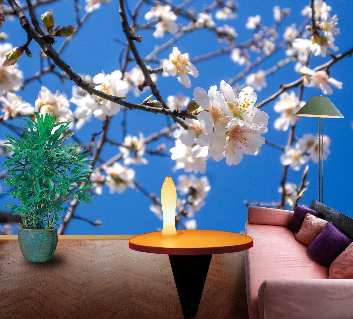 3D Pear Branch Flower 35 Wallpaper AJ Wallpapers