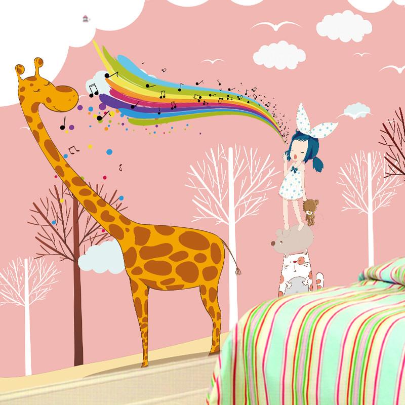 Singing To Giraffe 1 Wallpaper AJ Wallpaper