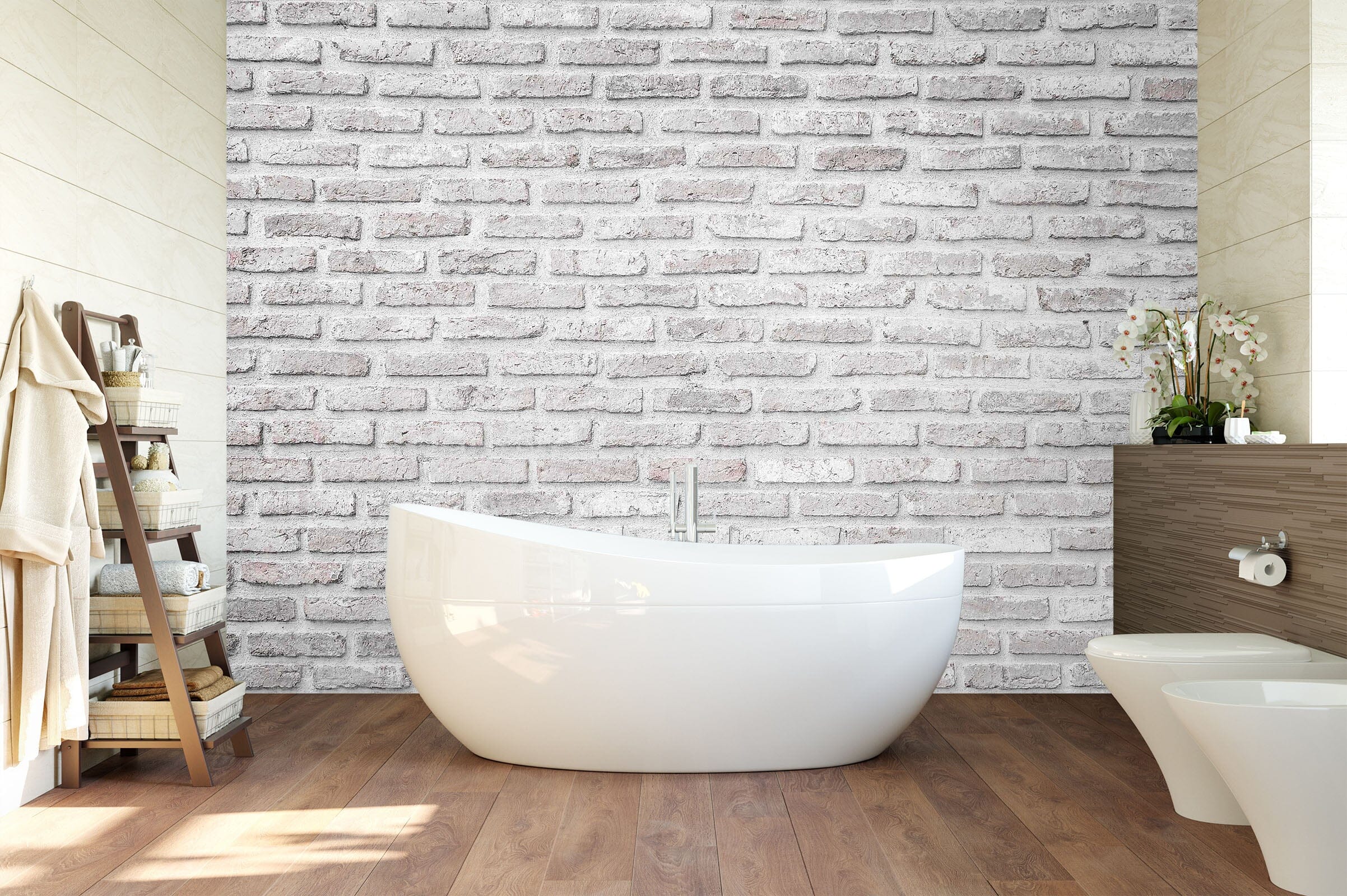 3D White Painted Wall 112 Wall Murals Wallpaper AJ Wallpaper 2