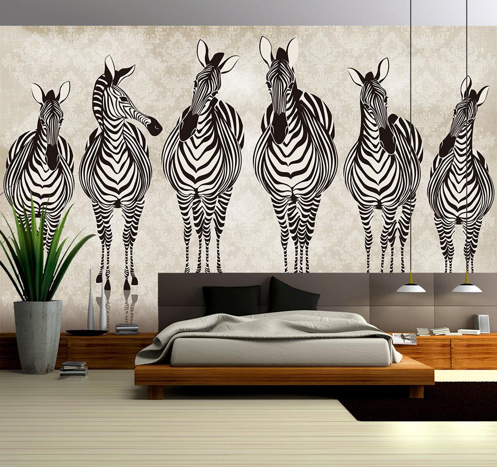 3D A Line Zebra 56 Wallpaper AJ Wallpaper