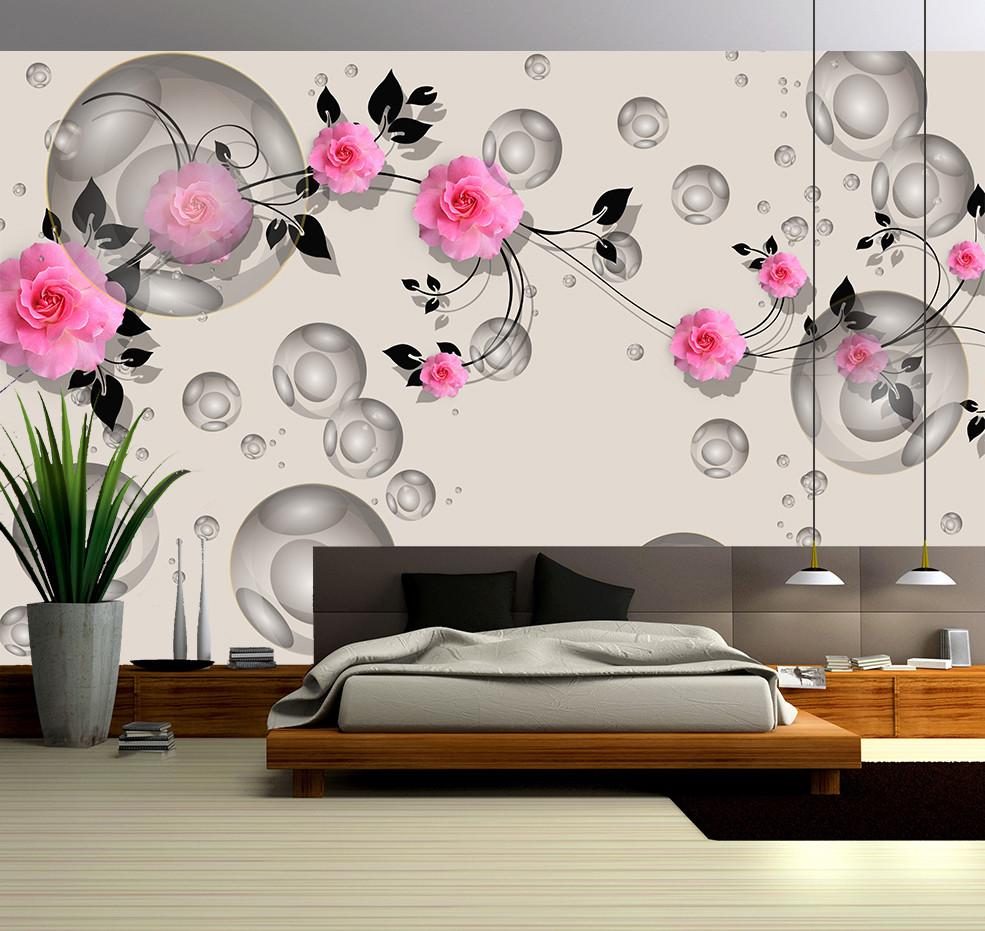 3D Branch Flower Jasmine 181 Wallpaper AJ Wallpaper
