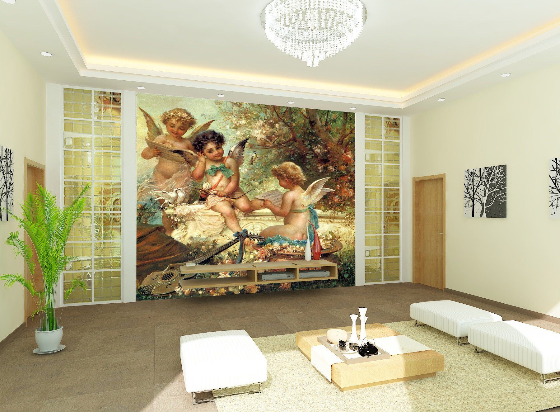 3D Angle Children 745 Wallpaper AJ Wallpaper