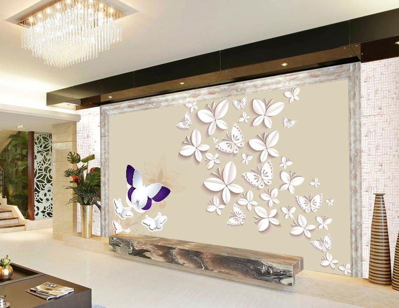 3D Butterfly Pattern 172 Wallpaper AJ Wallpaper