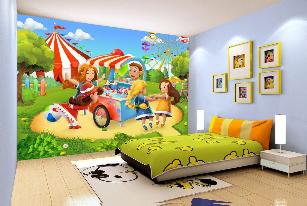 3D Children Playground 67 Wallpaper AJ Wallpaper