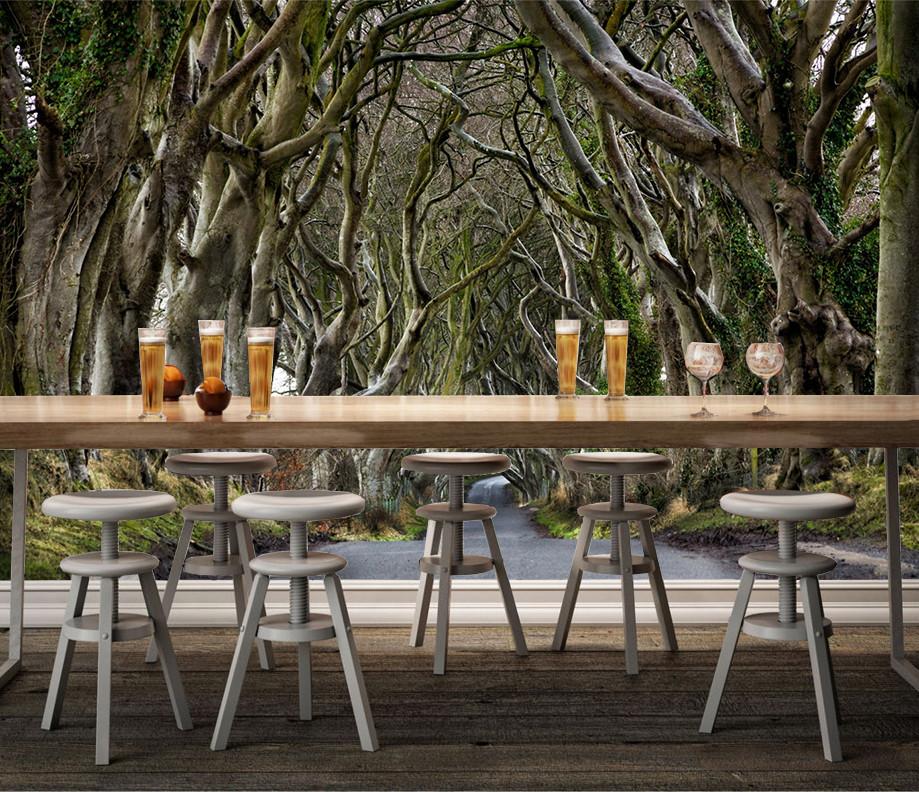 3D Trunk Forest 654 Wallpaper AJ Wallpaper 2