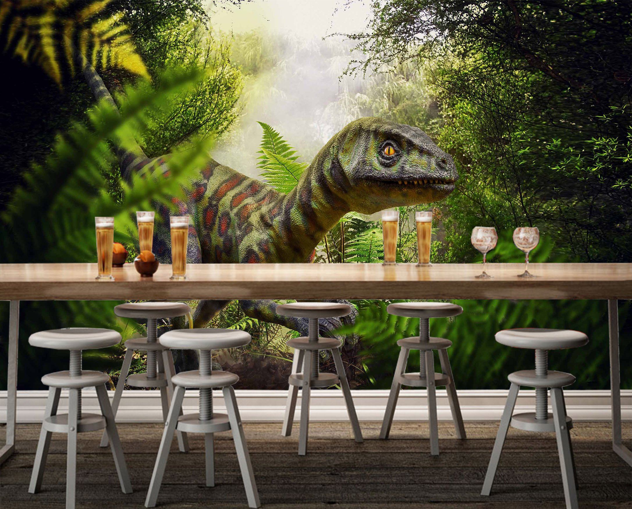 3D Pattern Dinosaur 264 Wallpaper AJ Wallpaper