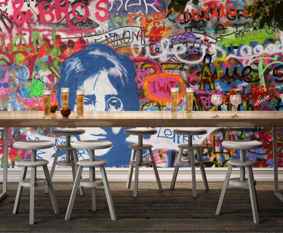 3D Graffiti Girl 56 Wallpaper AJ Wallpaper