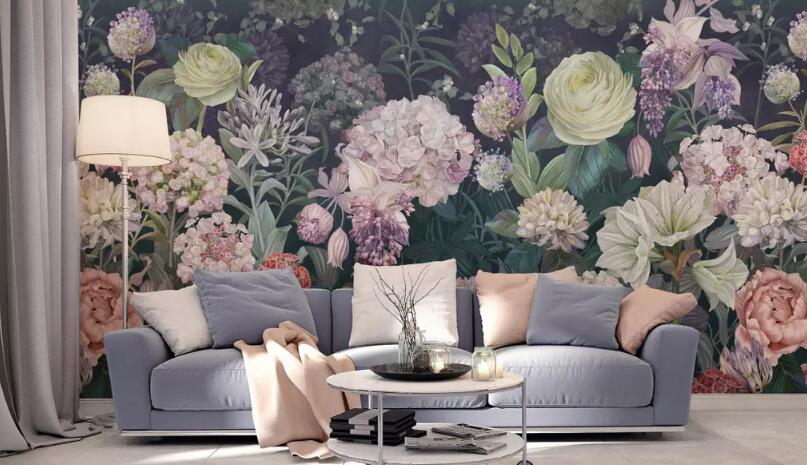 3D Flower 1133 Wall Murals Wallpaper AJ Wallpaper 2