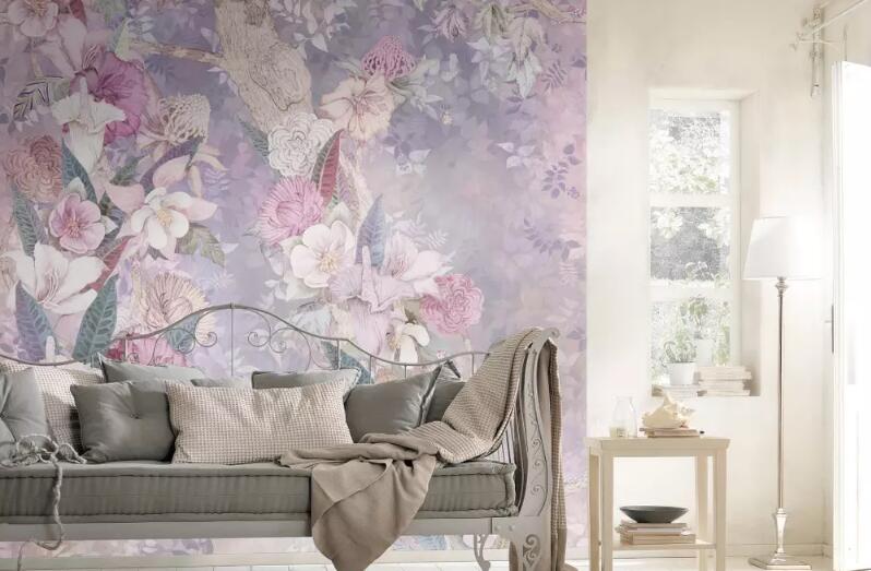 3D Flower Color 1136 Wall Murals Wallpaper AJ Wallpaper 2