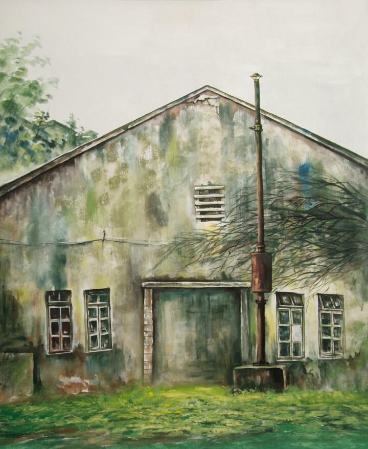 Shabby House Wallpaper AJ Wallpaper