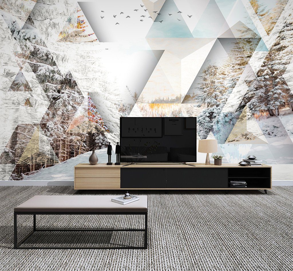 3D Marble Patchwork 709 Wall Murals Wallpaper AJ Wallpaper 2