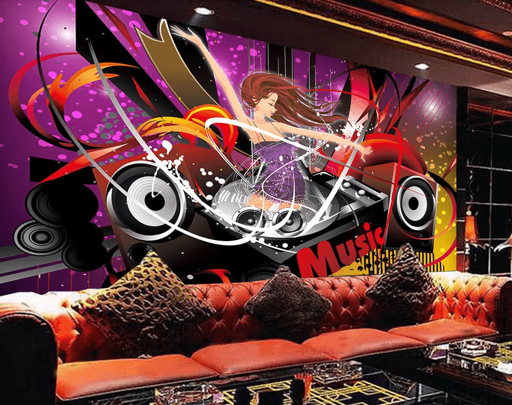 3D Acoustic Woman 270 Wallpaper AJ Wallpaper 2