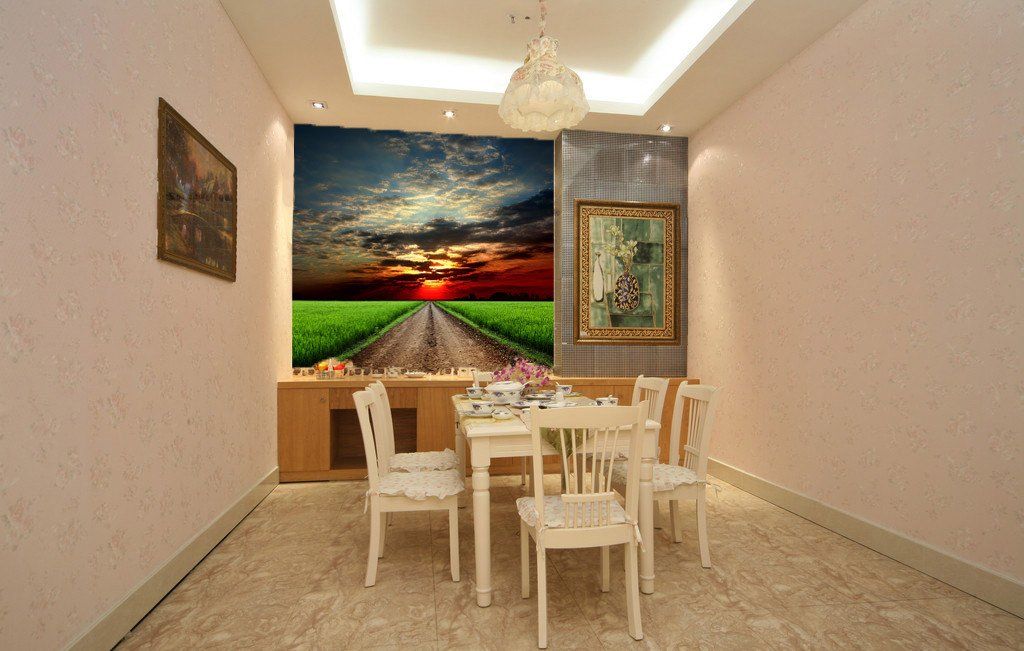 Country Sunset 1 Wallpaper AJ Wallpaper