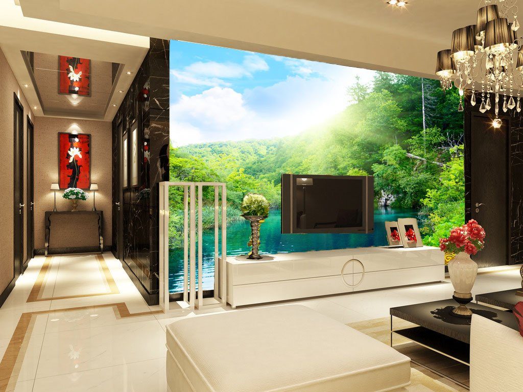 Small Clear Lake Wallpaper AJ Wallpaper 2