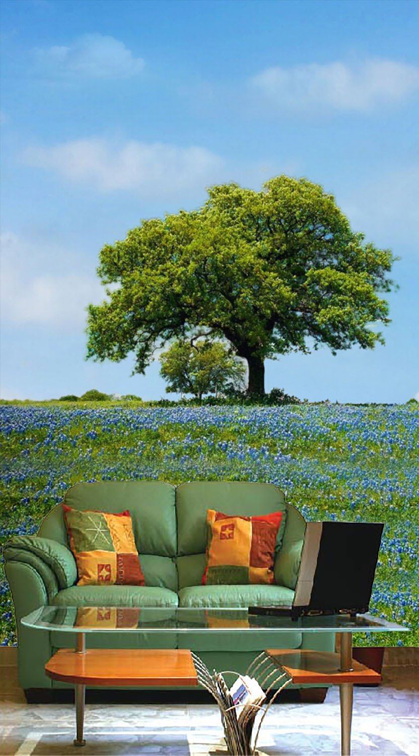 Slope Trees Wallpaper AJ Wallpaper