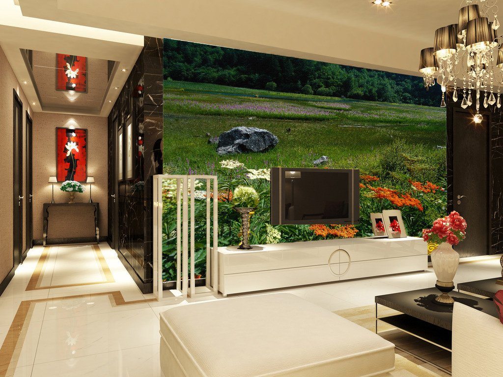 Wildflowers Wallpaper AJ Wallpaper