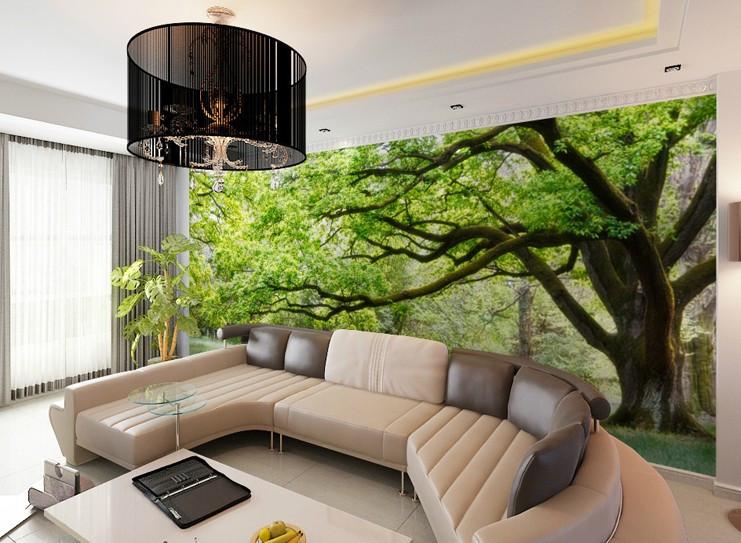 Big Green Trees 4 Wallpaper AJ Wallpaper