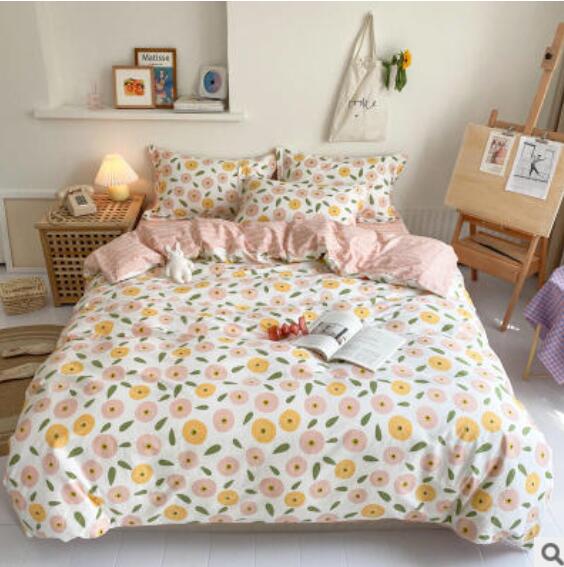 3D Yellow Flower 16092 Bed Pillowcases Quilt