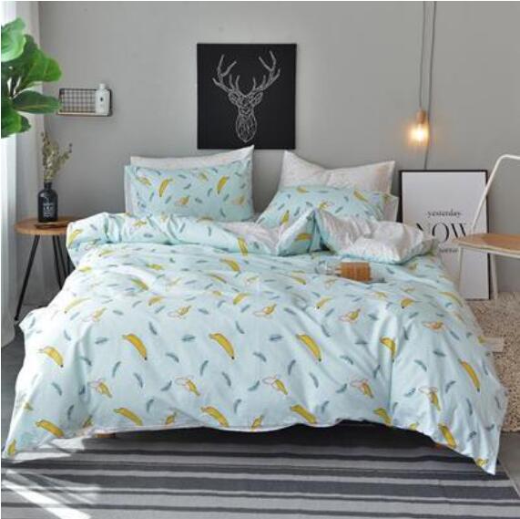 3D Banana Pattern 20215 Bed Pillowcases Quilt
