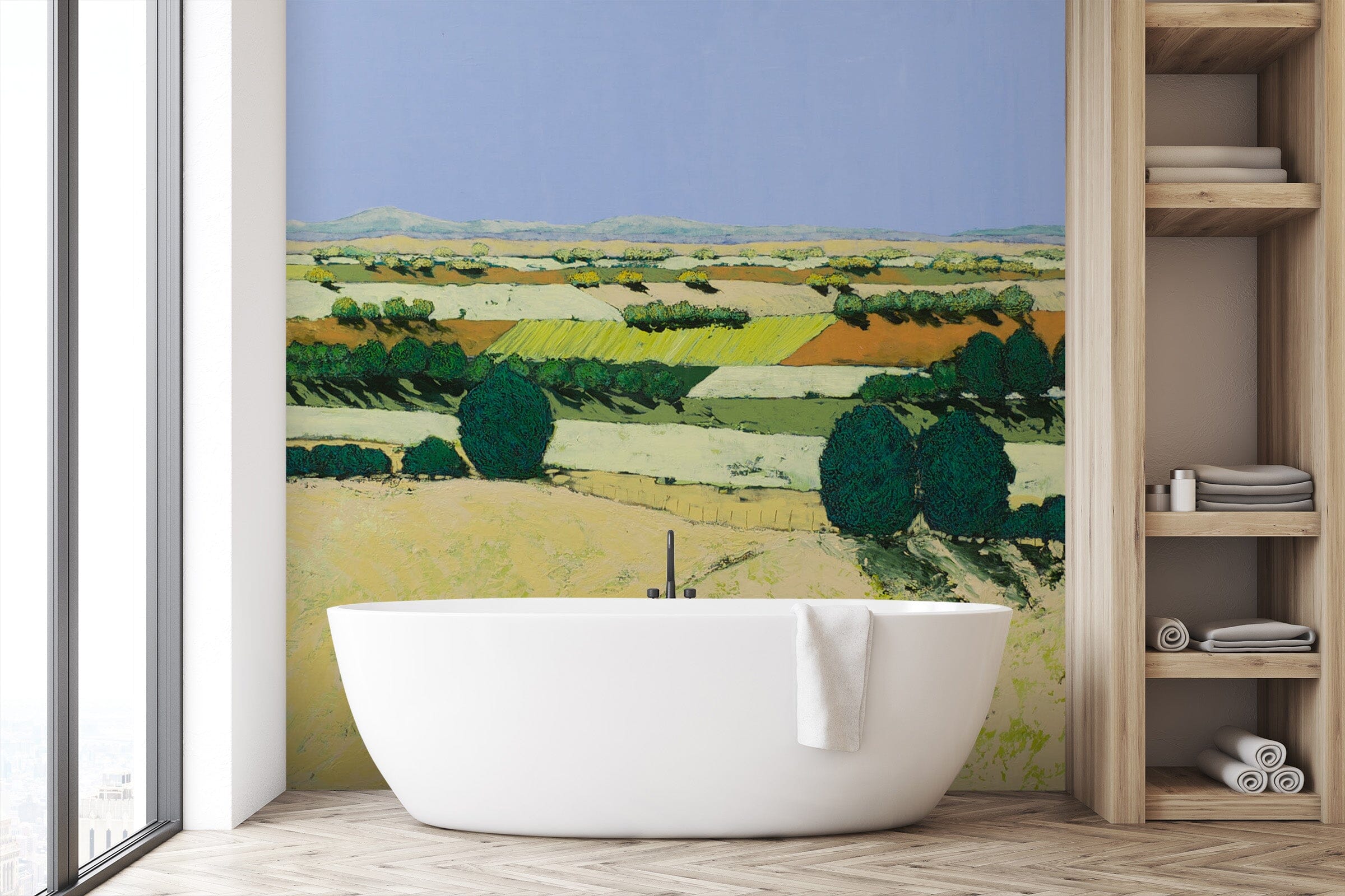 3D Summer Field 105 Allan P. Friedlander Wall Mural Wall Murals Wallpaper AJ Wallpaper 2