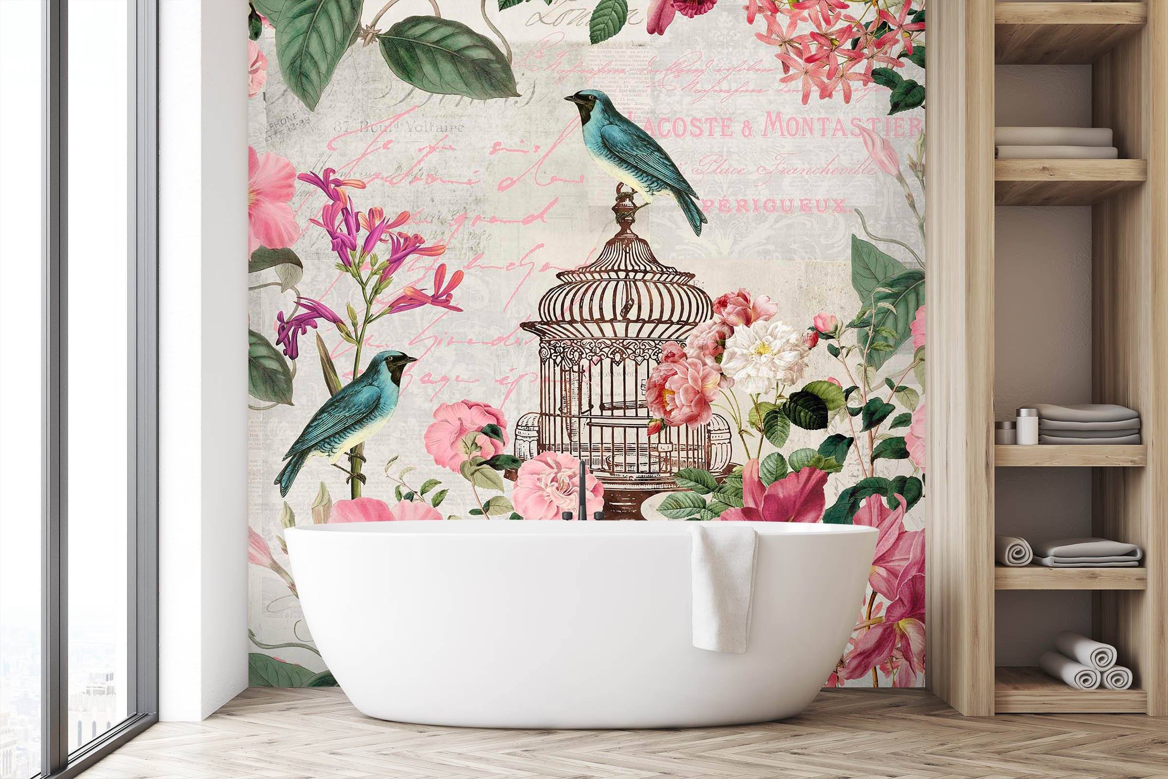 3D Bircage Master 1402 Andrea haase Wall Mural Wall Murals Wallpaper AJ Wallpaper 2