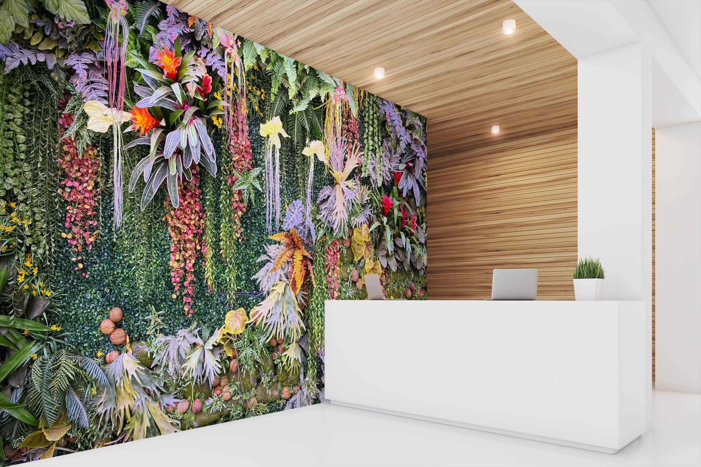 3D Beautiful Flower Plant Wall 354 Wallpaper AJ Wallpaper 2 