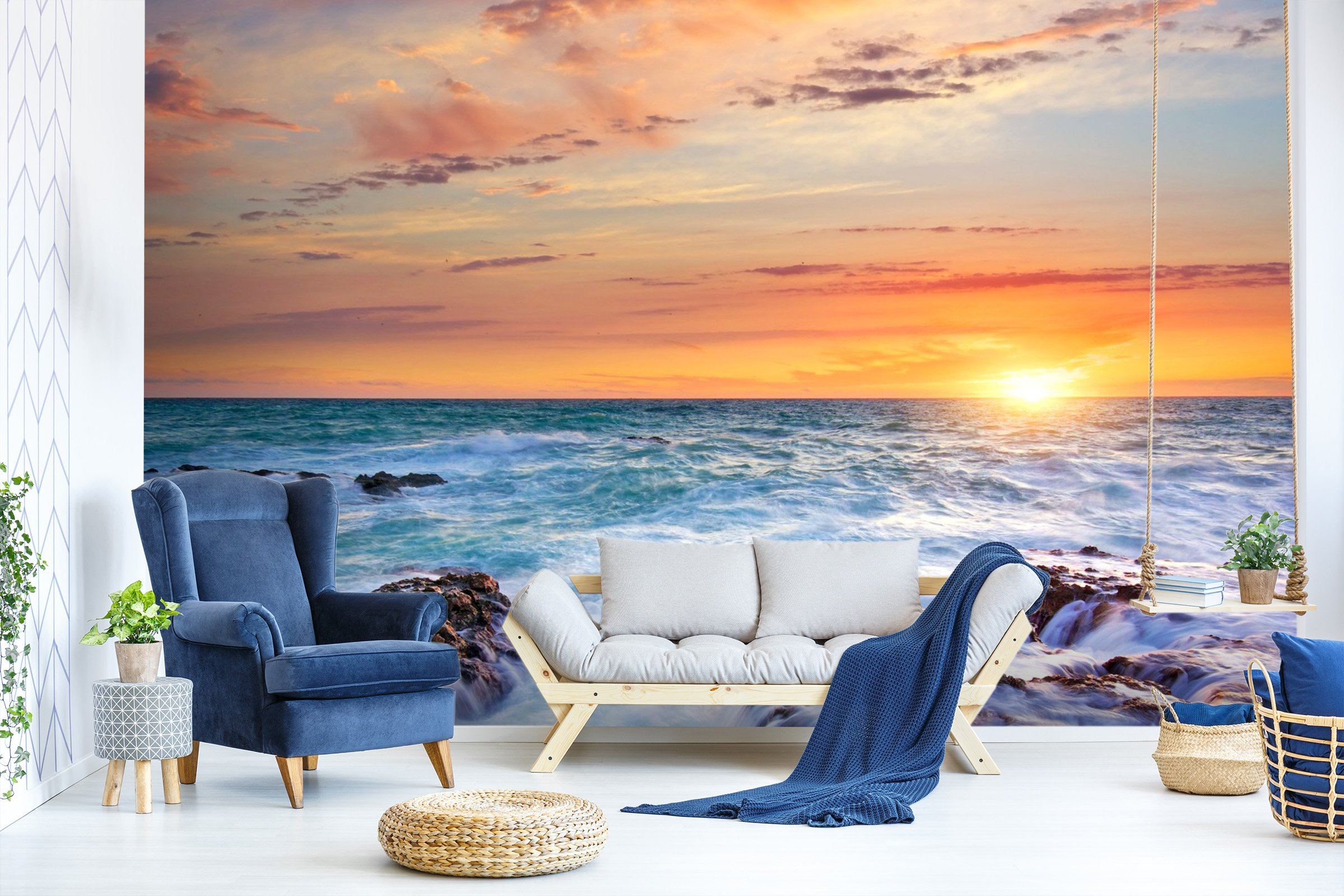 Sea Stones Wallpaper AJ Wallpaper