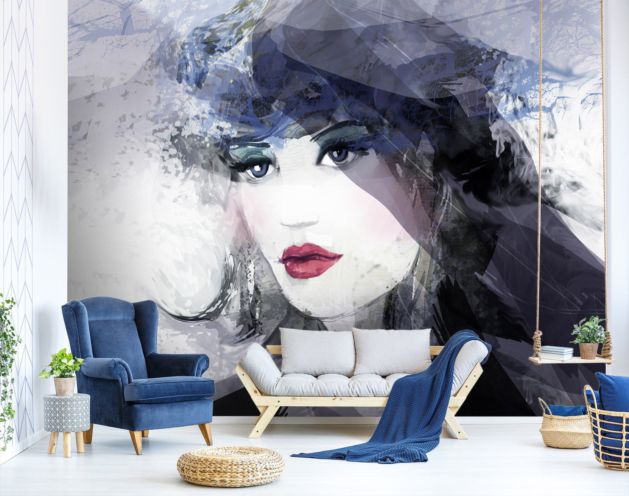 3D Woman Hat 581 Wallpaper AJ Wallpaper 2