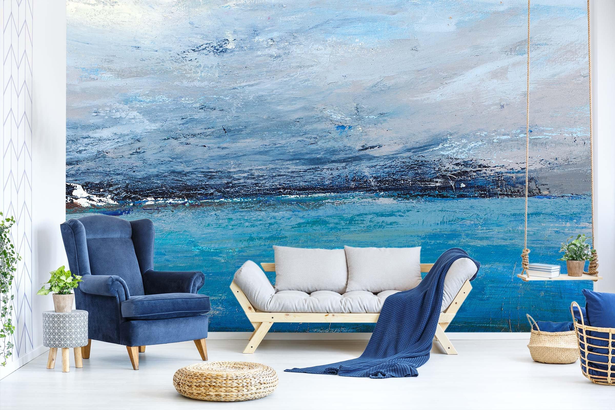 3D Graffiti Sea Gradient 710 Wallpaper AJ Wallpaper