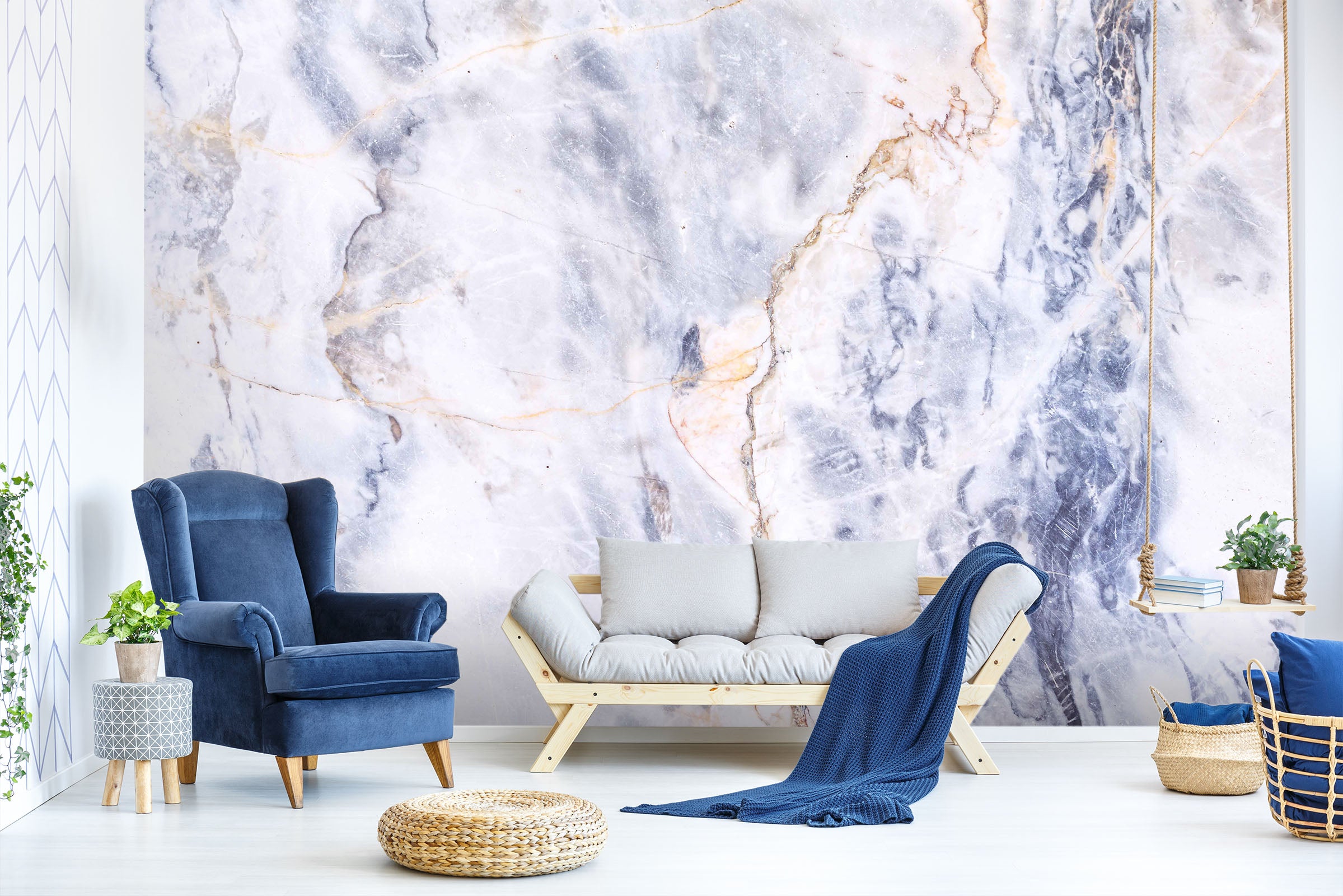 3D Light Marbling 632 Wall Murals