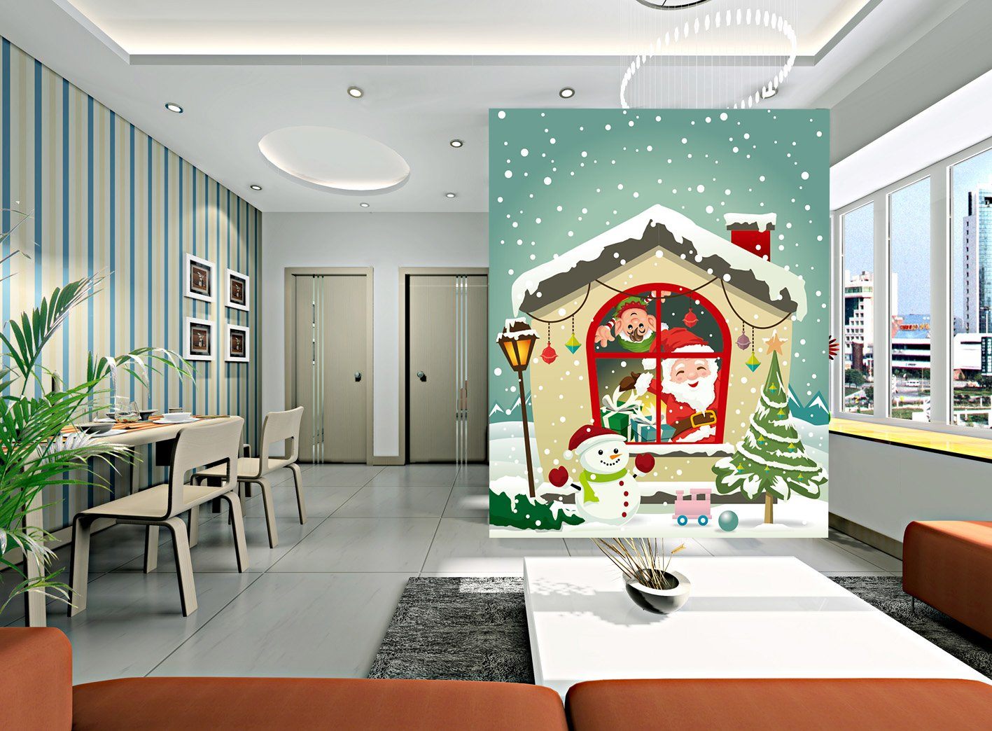 3D House Street Light 198 Wallpaper AJ Wallpaper
