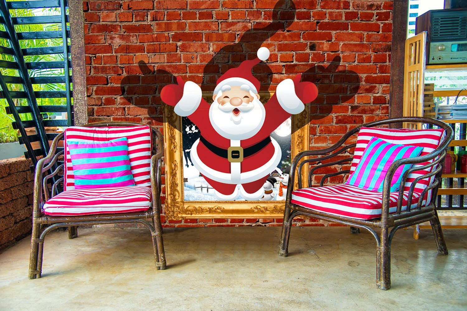 3D Christmas Father 039 Wallpaper AJ Wallpaper