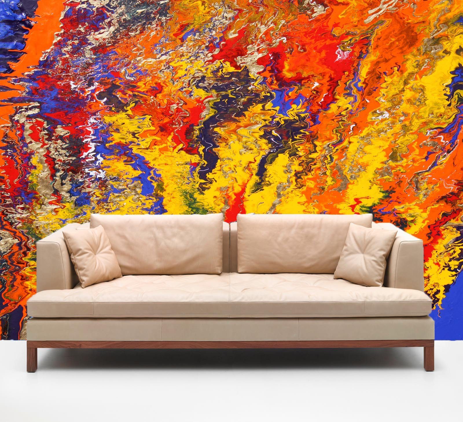 Bright Colorful Graffiti Wallpaper AJ Wallpaper 2